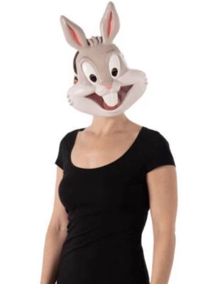 New! Space Jam Looney Tunes Bugs Bunny or The Brow Halloween Cosplay Mask Rubies