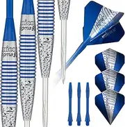 ‎Unicorn Darts Set | Sigma 900 Stability | 90% Tungsten Barrels & Volute Points | Steel Tip |