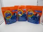 3 pk - 3 In 1 Tide Pods Spring Meadow Scent 20 Count Bags Total 60 Pods