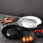 30/35cm Thai Picnic Grill Pan Multi-function Food Griddle Indoor