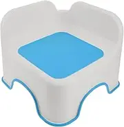 KONTONTY Step Stool Single Step Stool for Slip Resistant Design for Potty Training and Kitchen Use Sturdy and Portable for Home Decor