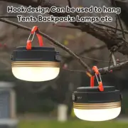 Magnetic USB Rechargeable LED Camping Light Tent Lantern Outdoor Night Hook Lamp