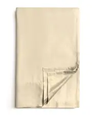 Bombacio Linens Sunrise Ivory Sateen Flat Sheet