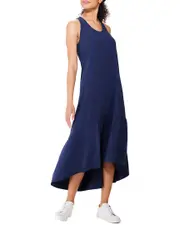 NIC+ZOE Tech Stretch High-Low Maxi Dress