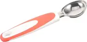 Zerodeko Stainless Steel Ice Cream Scoop Melon Scooper for Desserts Multi-Purpose Spoon for Home Commercial Use