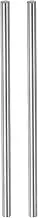 uxcell 2pcs Linear Motion Rod Shaft Guide 8mm x 200mm Bearing Steel Chrome Plated Smooth Hardened Rod High Precision Linear Motion Shaft Linear Rail for 3D Printer CNC DIY Tools