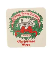 Weeping Radish Brewery Christmas Beer Manteo North Carolina Coaster Unused EF4