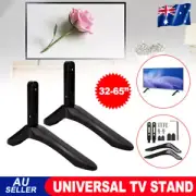TV Stand Bracket Base Table Desktop for 32-65" LCD LED Plasma Mount Punch-free