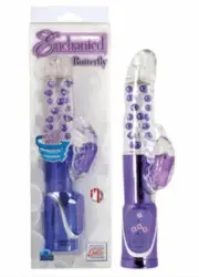 Enchanted Butterfly Purple Vibe Powerful Wand Jack Rabbit Adult Sex Toy Vibrator