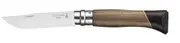 Opinel No. 8 Atelier Stainless Steel Walnut/Ebony Knife - 8.5cm
