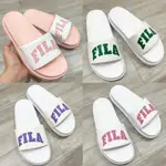 可愛的 FILA 橫帶拖鞋 4CM 高(全盒 + 尺寸更換支持)