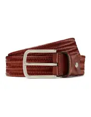[Aquila] Devon Leather Belt in Whiskey