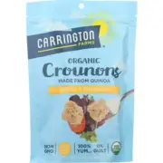 Crounons Garlic Parmesan 4.75 Oz(Case Of 6) By Carrington Farms