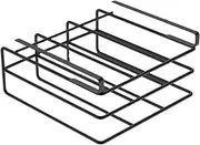 Under Cabinet Cutting Board Holder - No Drilling Hangable Pan Lid Shelf Stand - Space Saving Cutting Board Rack for Kitchen Pantry