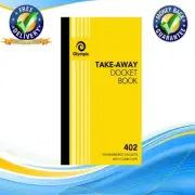 Olympic 182639 Take-Away Docket Book No.402 100 Pages 93X150mm Tracking Inc.