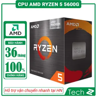 Cpu AMD Ryzen 5 5600G (3.9GHz 最高 4.4GHz / 19MB / 6 核 ,12 螺紋