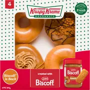 Krispy Kreme Biscoff 4 pack