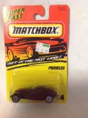 Matchbox SuperFast #34 Purple Plymouth Prowler MOC New