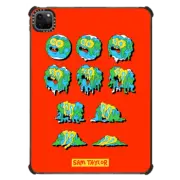 iPad Pro 11-inch (3rd/4th gen) iPad Impact Case Earth Melter iPad