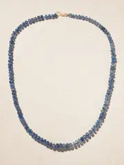 [JIA JIA] JIA JIA - 14-karat Gold Kyanite Necklace - Blue - One size One size Blue