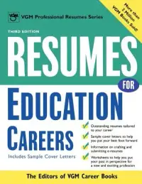 在飛比找博客來優惠-Resumes for Education Careers: