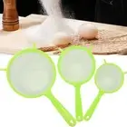 Hanging Hole Design Food Sieve for Home Kitchen Mesh Scoop Strainer
