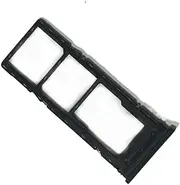[ruichuang] OEM SIM Card Tray SD Card Tray Slot Holder Compatible with Tecno Smart 5/X657 Black