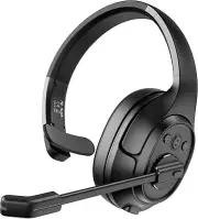 EKSA Noise Cancelling Trucker Bluetooth Headset with Microphone Wireless AI-Powe