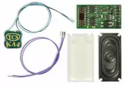 TCS 1761 WDK-BOW-1 WOWKit Complete Sound Conversion fits Bowser Baldwin HO Scale