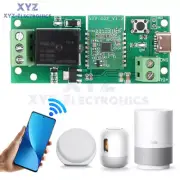 5V/7-32V Self-lock WiFi Wireless Bluetooth Smart Relay Switch Module APP Control