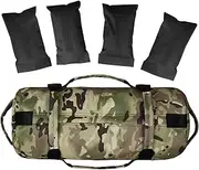 Sandbags for Working Out - Adjustable Weight Training Fitness Sandbags,Heavy Duty Exercise Sand Bags Supplies for Home, Outdoor, Running, Yoga