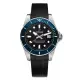 TITONI 瑞士梅花錶 seascoper 300 海洋探索潛水錶 83300 S-BE-R-706 潛水機械錶 /藍框黑面 42mm