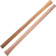 CAXUSD 2Pcs Wooden Hoe Handle Replacement 50 Hardwood Shovel Grip Durable and Versatile Ideal for Gardening Chopping and Outdoor Use
