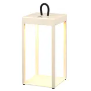 Vestland Beige Portable and Rechargeable Table Lamp
