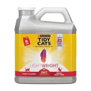 Purina LightWeight, Low Dust, Clumping Cat Litter Odor Control 24/7 Performan...