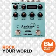 NU-X NXNDD6 Verdugo Series Duotime Dual Delay Engine Effects Pedal - Brand New