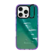iPhone 16 Pro Impact Ring Stand Case MagSafe Compatible Wave Break