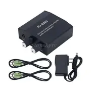 Ground Loop Noise Isolator Audio Mixer w/ 2 In 2 Out for Computer Game AU-G202
