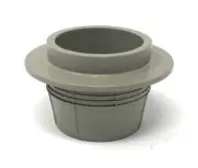 Caretaker 99 In-Floor Cleaning Head Replacement Collar 2.5" (Pebble Gold)