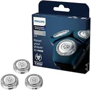[Philips] Replacement Electric Shaver Heads Compatible with Series 7000 and Angular-Shaped Series 5000, SteelPrecision Blades, 3-Pack, SH71/51