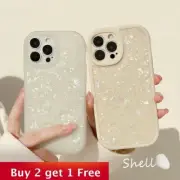 Shell Pattern Phone Case For Apple iPhone 16 15 14 13 12 11 8 7 XS/XR Pro Max