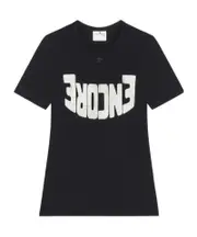 Courrèges Encore Contrast T-Shirt XS,L,M Black/Natural