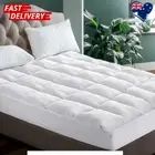 Giselle Bedding Double Mattress Topper Pillowtop Protector Pad Soft AU