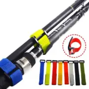 20Pcs Reusable Fishing Rod Tie Holder Strap Fastener Ties Fishing Tools