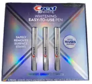 Value 3 Pack -Crest 3D White Easy-To-Use Teeth Whitening Pen 8/2026