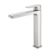 Nero Bianca Mid Tall Basin Mixer Brushed Nickel NR321501DBN