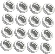 LIFKOME 24pcs Aluminum Jar Box Reusable Containers for Cosmetics Kitchen Jewelry Travel Essentials