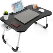 Laptop Desks,Foldable Lap Desk with Cup Slot,Notebook Breakfast Bed Trays, Porta