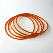 Neoprene Sewing Machine Motor Drive V Belt 5 PCS