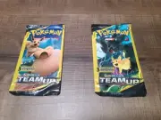 Pokémon Sun & Moon Team Up 3 Card Mini Booster Pack (2 Packs) Pikachu Eevee